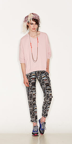 Printed trousers: : Printed trousers: the fashion line-up – in pictures