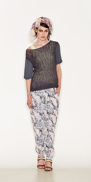 Printed trousers: : Printed trousers: the fashion line-up – in pictures