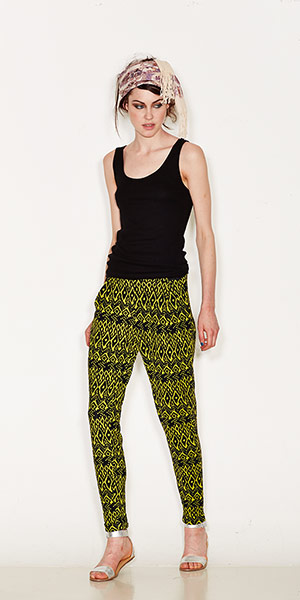 Printed trousers: : Printed trousers: the fashion line-up – in pictures