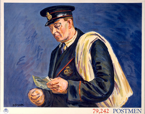 Post Office Sale: Postman poster