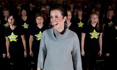 Caroline Redman Lusher, founder / director of Rock Choir