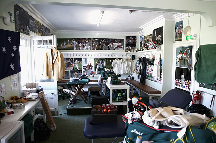 Aussie dressing room: Inside the Australian Dressing Room