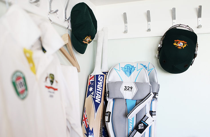 Aussie dressing room: Inside the Australian Dressing Room