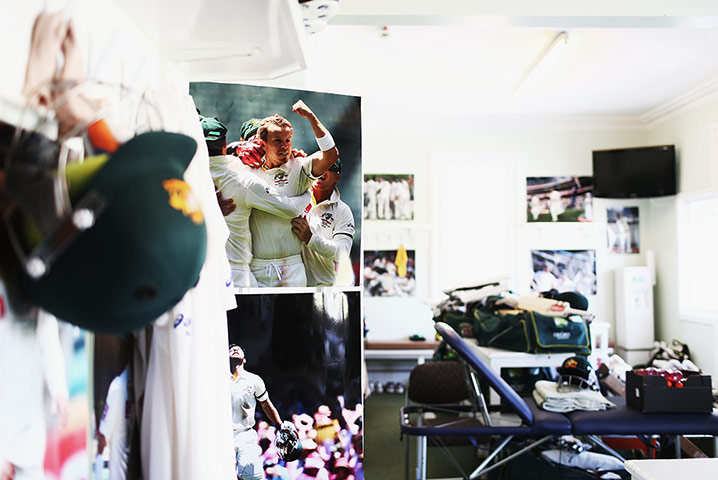 Aussie dressing room: Inside the Australian Dressing Room