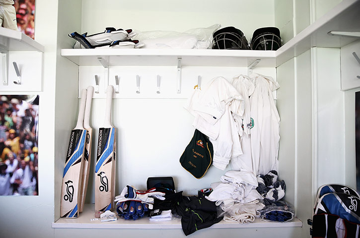 Aussie dressing room: Inside the Australian Dressing Room