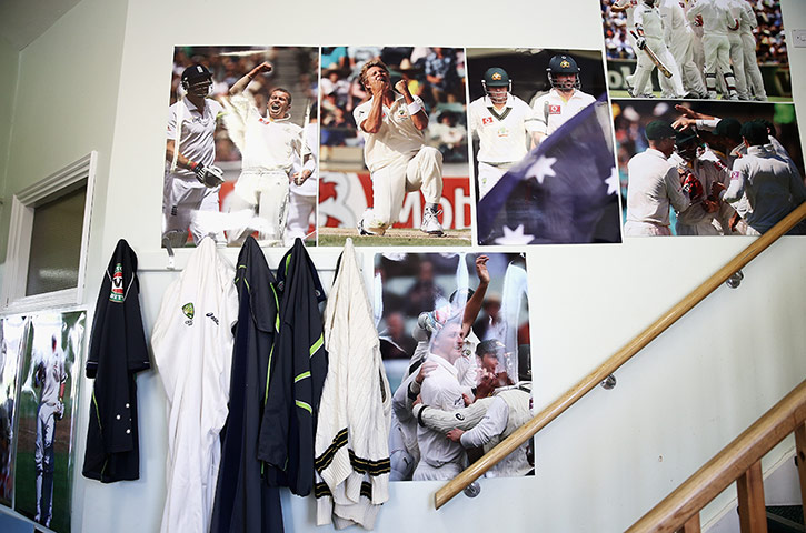 Aussie dressing room: Inside the Australian Dressing Room