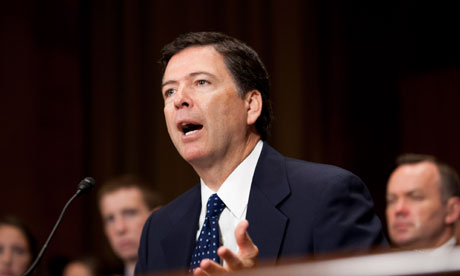 James Comey testifies before the Senate judiciary committee during a hearing on his nomination to be FBI director. (Photograph: Pete Marovich/Zuma Press/Corbis) James Comey FBI Confirmation Hearing