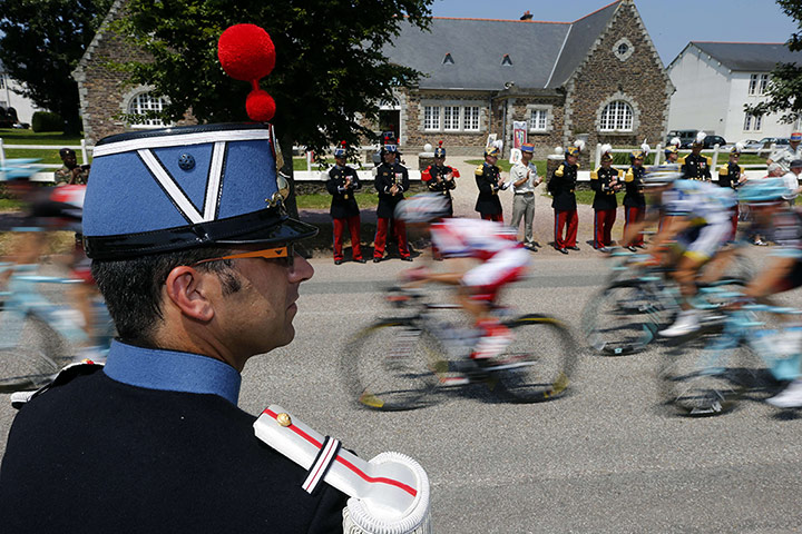 cycling: Members of  the Ecole Speciale