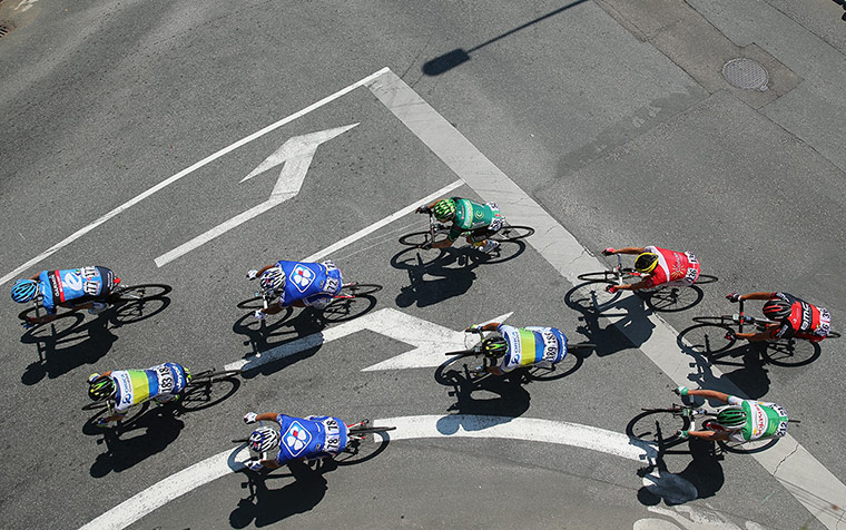 cycling: Le Tour de France 2013 - Stage Ten
