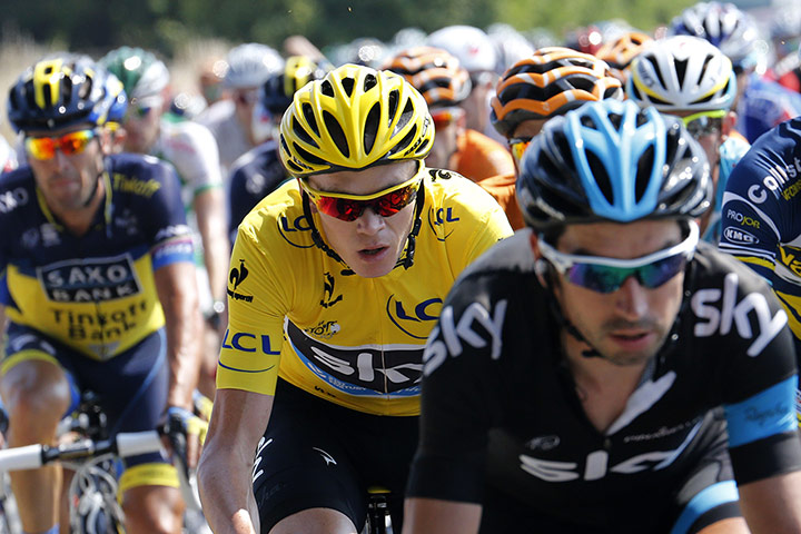 cycling: Overall leader Chris Froome