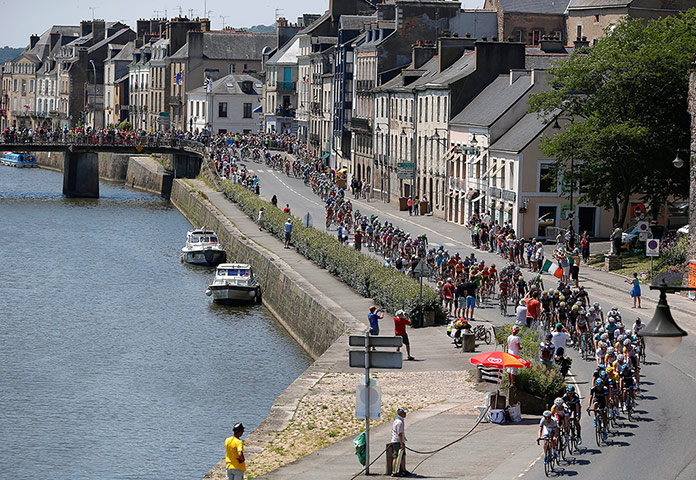 cycling: Tour de France 2013 10th stage