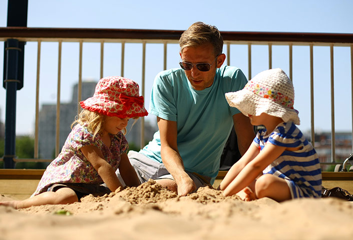 Hot weather day in pics:  Britain's summer weather day in pictures