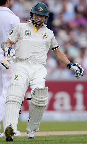 3rd ashes day 1 TJ: Chris Rogers