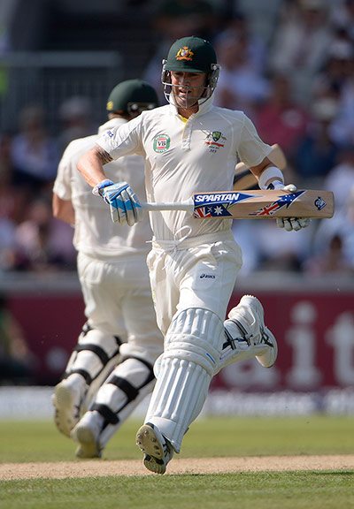3rd ashes day 1 TJ: Michael Clarke gets more runs