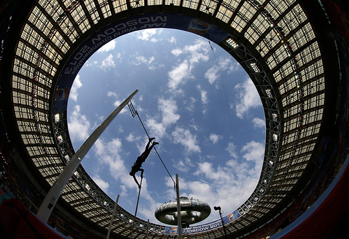 20 Photos: Pole vault at the World Athletics Championships in Moscow