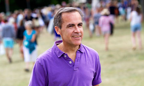 Governor of the Bank of England, Mark Carney, at The Wilderness Festival