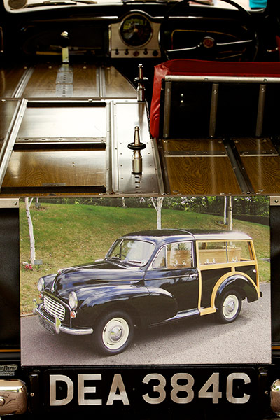 Cremation open day: The Morris Minor Company's traveller hearse