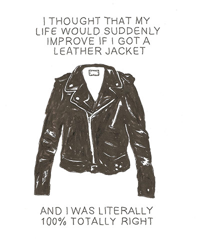 Séamus Gallagher: Leather Jacket