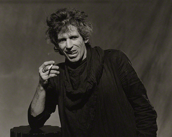 Bob Carlos Clarke NPG: Keith Richards, 1987