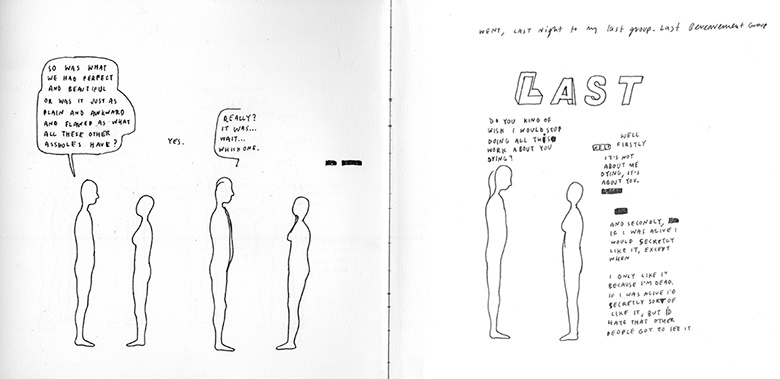 Anders Nilsen Sketchbooks: Illustrators sketchbooks