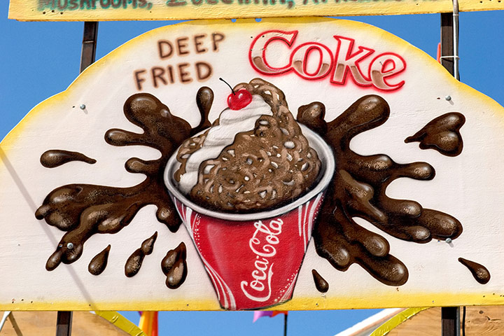 Unhealthy Foods: Deep Fried Coke 