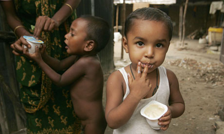 Grameen-Danone Yoghurt Factory, Bogra, Bangladesh - Jun 2007