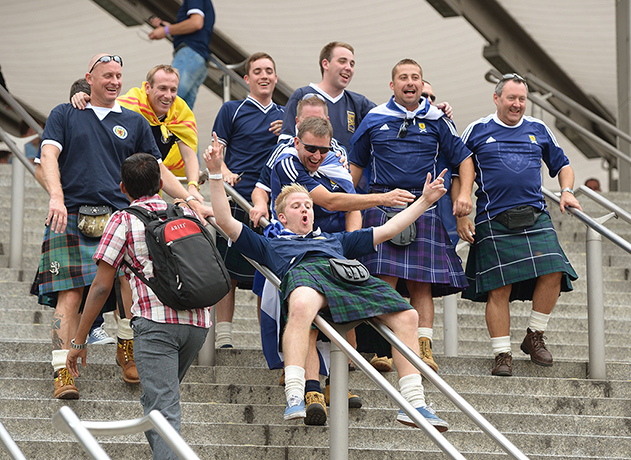 Tartan Army: Soccer - Vauxhall International Friendly - England v Scotland