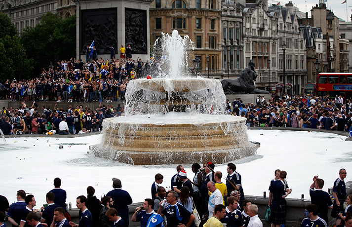 Tartan Army: Tartan Army in London
