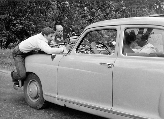 Polanski: Polanski and his camerman Jerzy Lipman