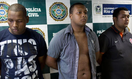 Rio de Janeiro rape suspects