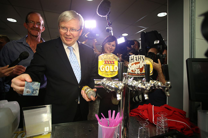 Week with Rudd: beer