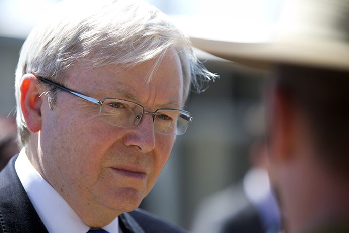 Week with Rudd: Kevin Rudd