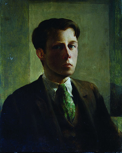 Rex Whistler: Self portrait, 1924 by Rex Whistler