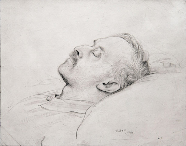 Rex Whistler: The Artists Father, Henry Whistler, After Death 1940 by Rex Whistler