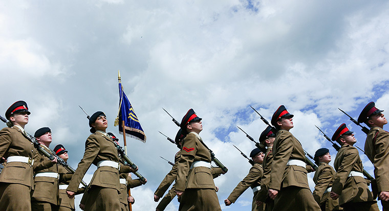 Junior Soldiers: The graduation parade