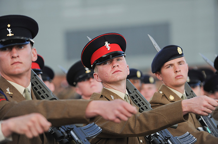 Junior Soldiers: The graduation parade