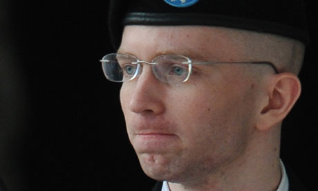 Chelsea Manning, formerly known as Bradley. Photograph: Mandel Ngan/AFP/Getty Images - Bradley-Manning-008