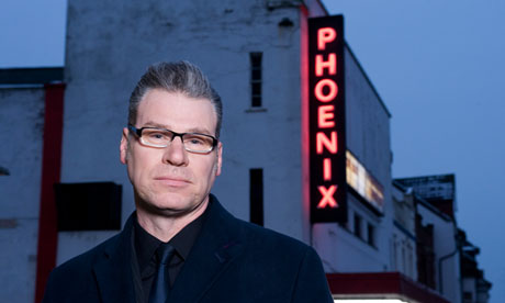 Mark Kermode, the Observer's new film critic, outside the Phoenix Cinema in East Finchley, London.