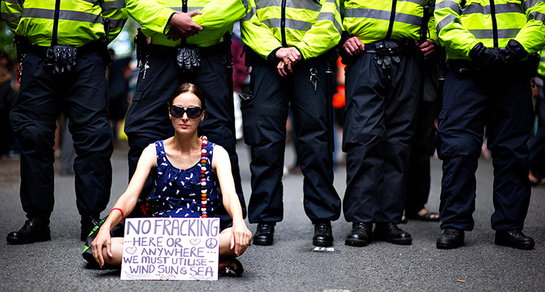 Fracking protests UK: Balcombe anti fracking protest in pictures