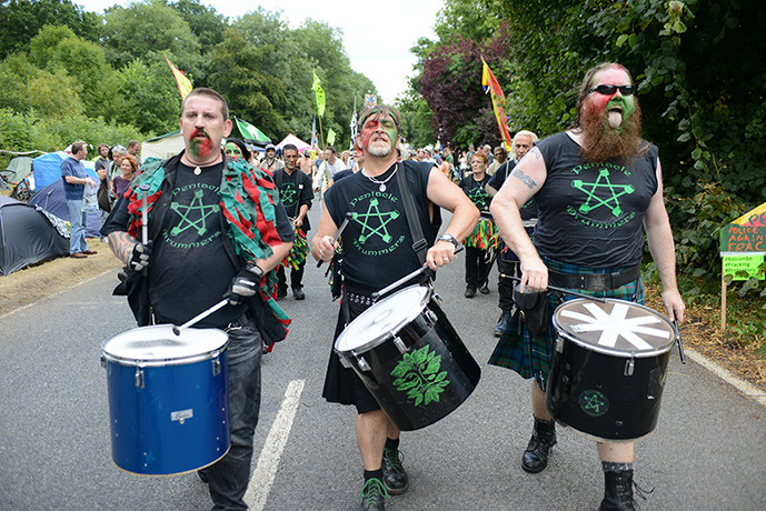 Fracking protests UK: Balcombe anti fracking protest in pictures