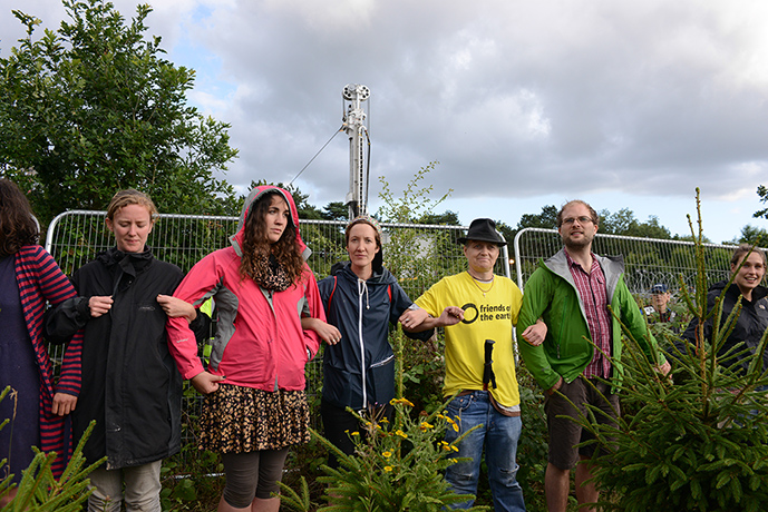 Fracking protests UK: Balcombe anti fracking protest in pictures
