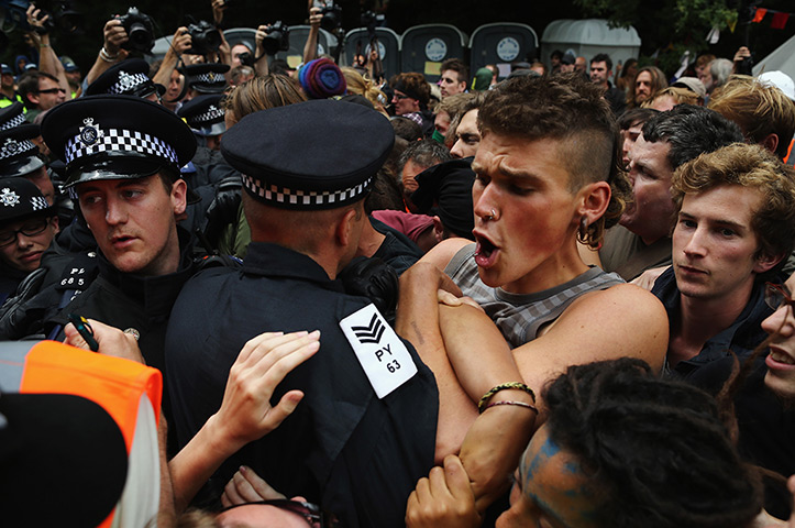 Fracking protests: Protestors Intend Day Of Disobedience At Anti Fracking Camp