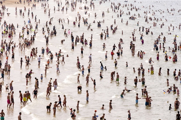 Hot weather in The Netherlands