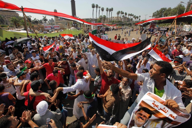 Pro Morsi protests in Egypt