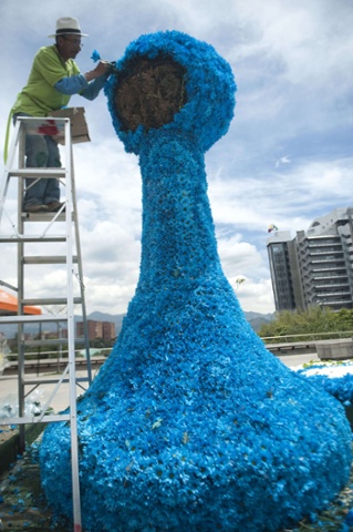 Flower Festival in Medellin, Colombia.