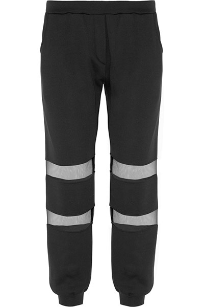 Sporty gallery: Mesh panel track pants