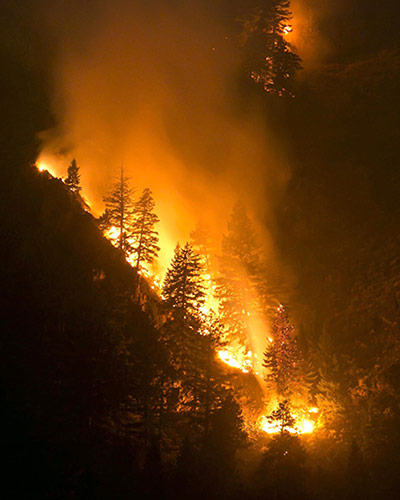 wildfires: Wildfires in Hailey, Idaho, America - 17 Aug 2013