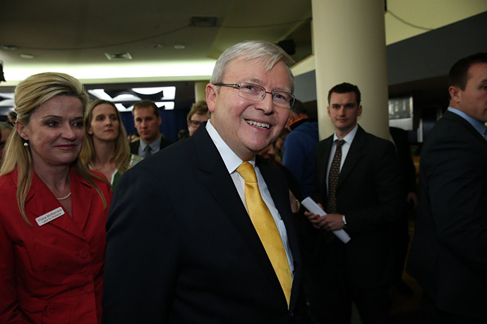 Debate 2: Kevin Rudd leaves 