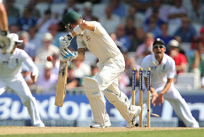 Ashes cricket ..: England v Australia - 2013 Investec Ashes Test Series Fifth Test