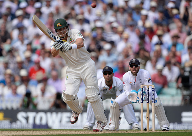 Ashes cricket --: 5th ashes test day one